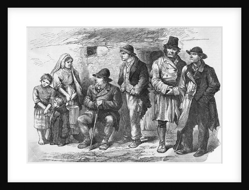 Impoverished Irish Farmers by Anonymous
