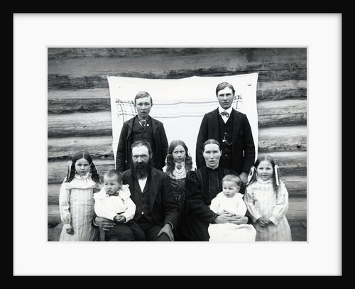 Minnesota Farm Family by Anonymous