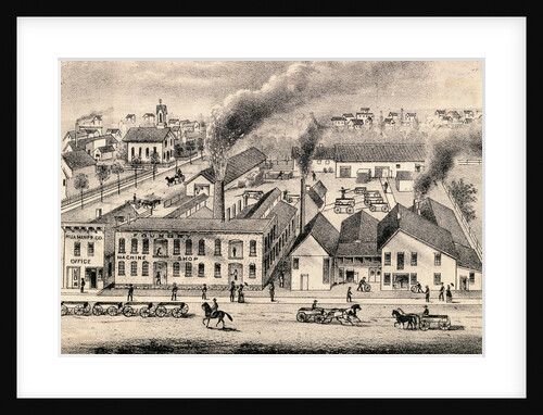 Typical Factory Town by Anonymous