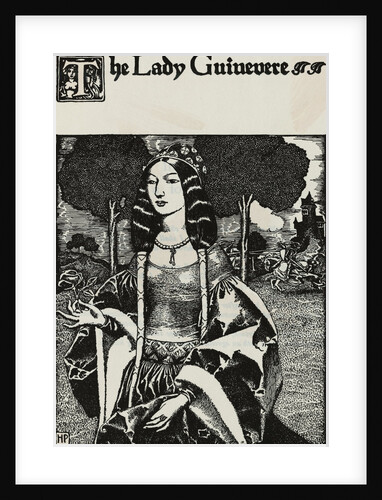 Portrait of Queen Guinevere by Anonymous