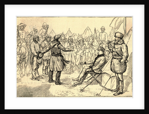Indian Prisoners During Riel Rebellion by Anonymous