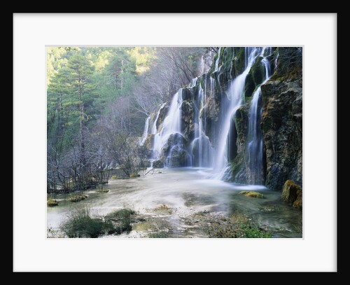 Cascade at the Source of the Rio Cuervo by Anonymous