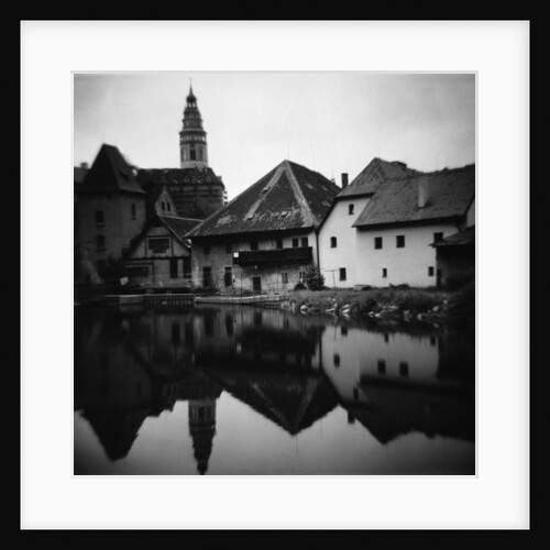 Houses Along the Vltava River by Anonymous