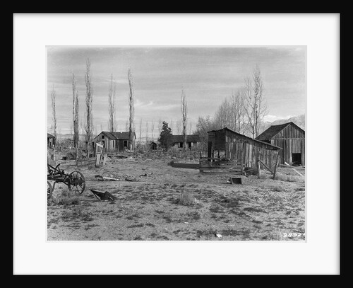 Abandoned Ranch in Owens Valley by Anonymous