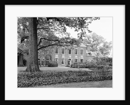 Garden Front of Woodlawn Plantation at Mount Vernon, Virginia by Anonymous