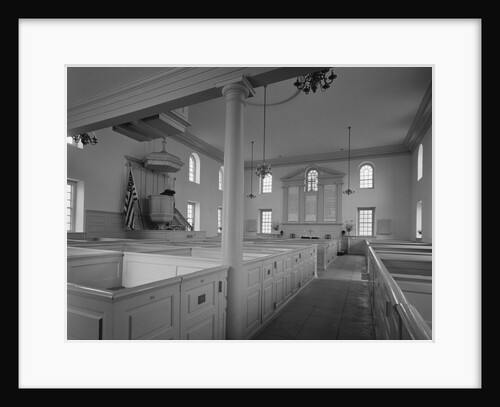 Interior of Pohick Church at Lorton, Virginia by Anonymous