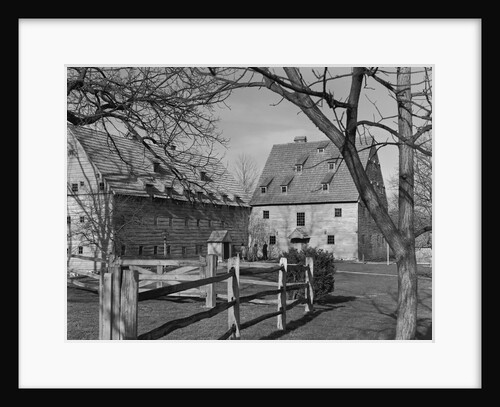 Saron and Saal of Ephrata Cloister at Ephrata, Pennsylvania by Anonymous