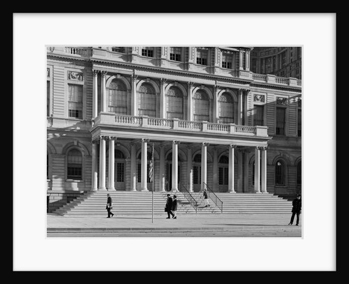 Entrance to City Hall by Anonymous