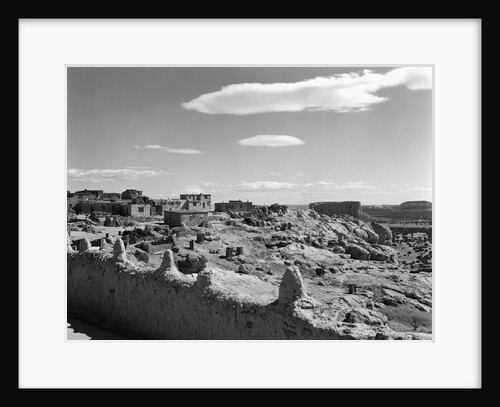 Ruins of the Acoma Pueblo by Anonymous