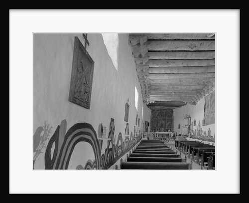 Nave of the Mission Church of San Jose de la Laguna by Anonymous