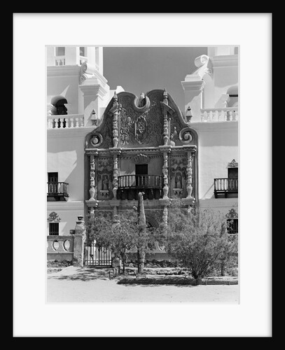 Portal of the Mission Church of San Xavier del Bac by Anonymous