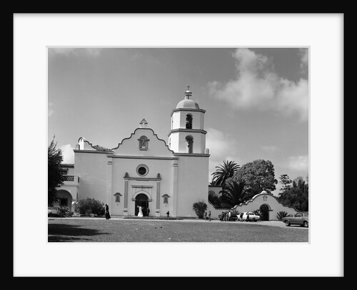 Mission Church of San Luis Rey de Francia by Anonymous