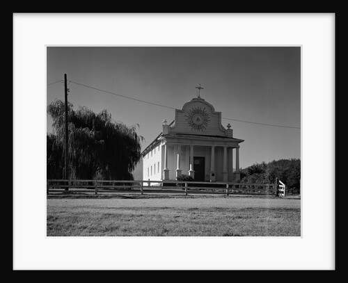 Mission Church of the Cataldo Mission by Anonymous