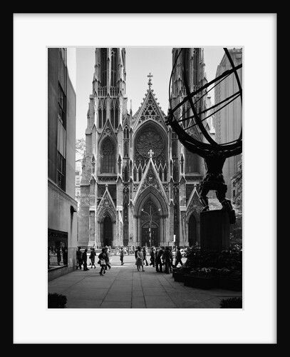 Facade of St. Patrick's Cathedral by Anonymous