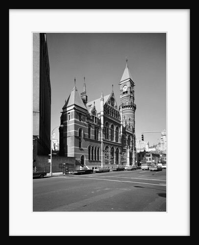 Jefferson Market Courthouse by Anonymous