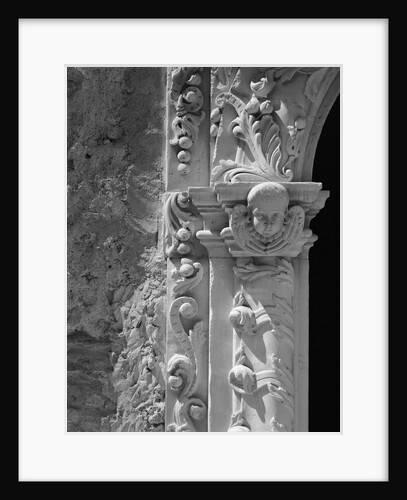 Stuccowork on the Doorway of San Jose Mission Church by Anonymous