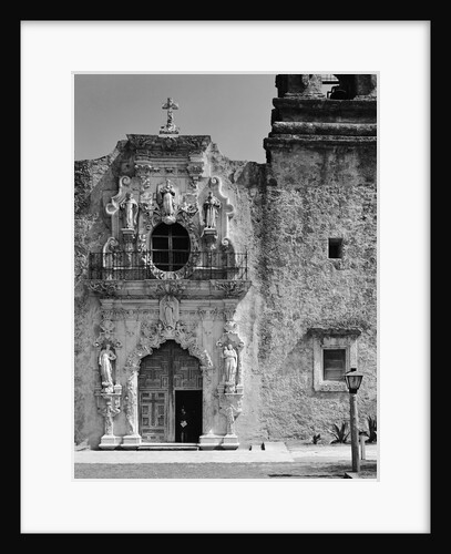 Facade Doorway of the San Jose Mission Church by Anonymous
