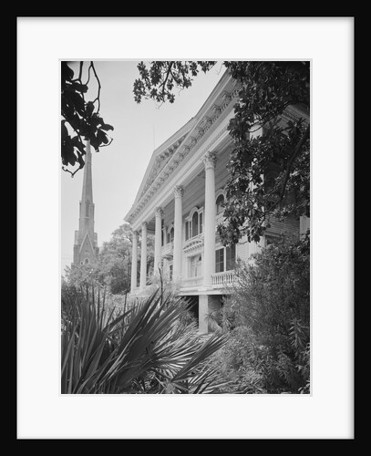 Back Porch of Bellamy Mansion by Anonymous