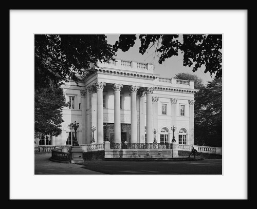 Portico of Marble House by Anonymous