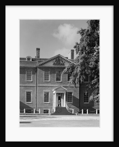 Exterior of Tryon Palace by Anonymous
