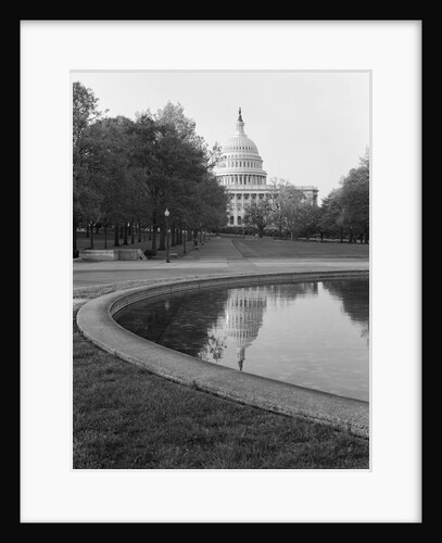 Park and the U.S. Capitol by Anonymous