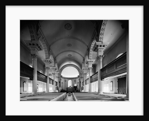 Nave of St. Philip's Episcopal Church by Anonymous