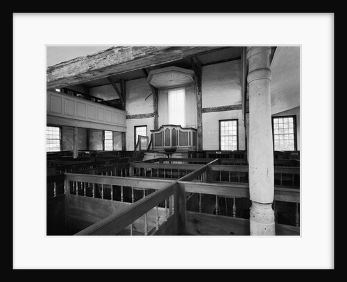 Interior of Meeting House by Anonymous