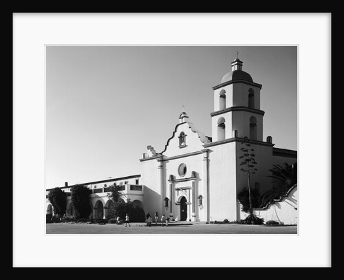 Mission Church of San Luis Rey de Francia by Anonymous