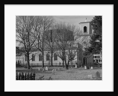 Christ Church and Old Burying Ground by Anonymous
