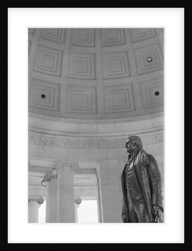 Thomas Jefferson by Rudolph Evans in the Jefferson Memorial by Anonymous