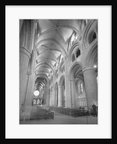 Interior of Durham Cathedral by Anonymous
