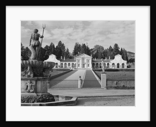 Entrance to the Villa Barbaro and its Fountain by Anonymous
