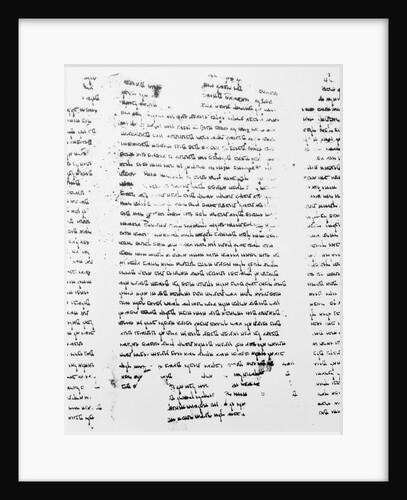 View of Parchment of the Dead Sea Scrolls From Book of Isaiah by Anonymous