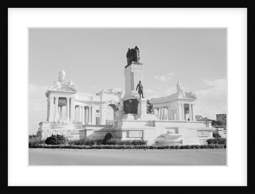 Intricate Building and Statues by Anonymous