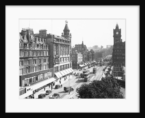 View of Princes Street by Anonymous