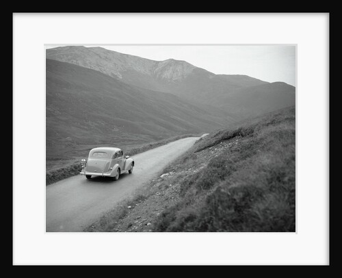 Car Traveling in the Highlands by Anonymous