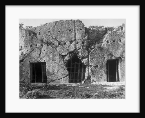 View of Prison of Socrates in Greece by Anonymous