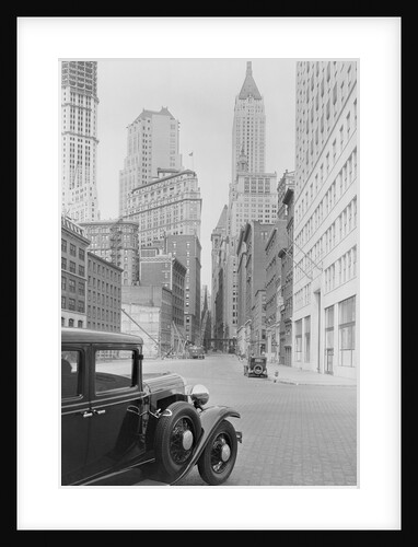 Car on Wall Street by Anonymous