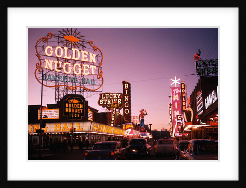 Fremont Street in Las Vegas by Anonymous