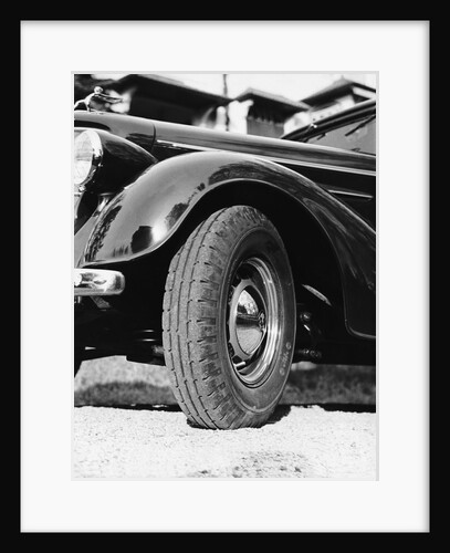 Close Up of Automobile Wheel by Anonymous