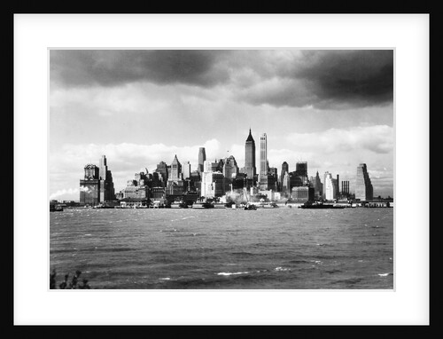 Manhattan Across the River by Anonymous