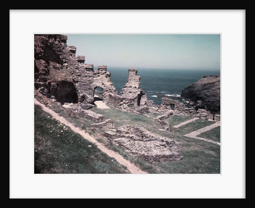 Ruins of Tintagel Castle by Anonymous