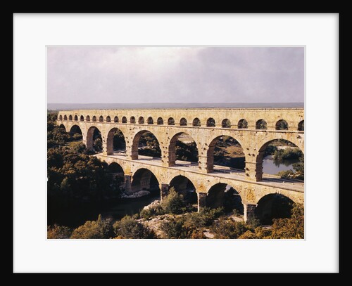 View of Pont Du Gard by Anonymous