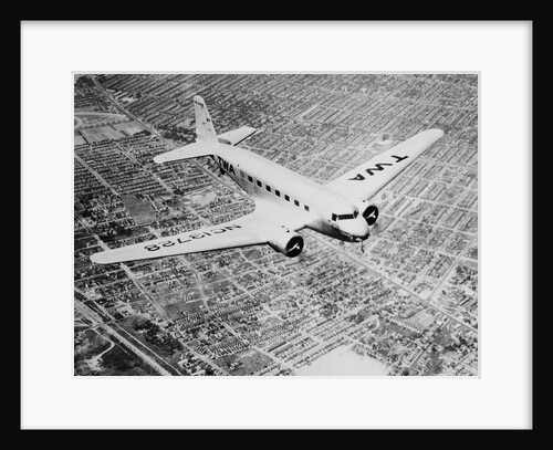 Passenger Plane in Flight by Anonymous