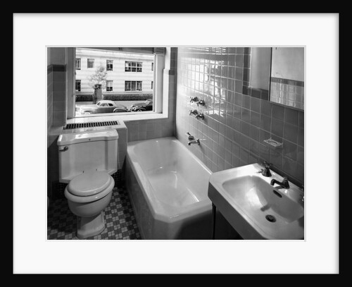 Window View from Earlier Modernized Bathroom by Anonymous