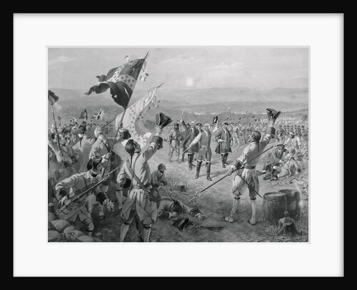 Marquis de Montcalm and His Troops by Anonymous