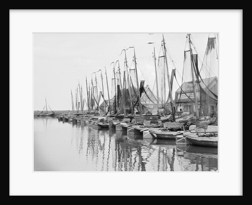 Fishing Boats at Inner Harbor by Anonymous
