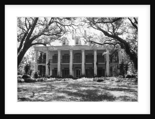 Exterior of Large Plantation Home by Anonymous