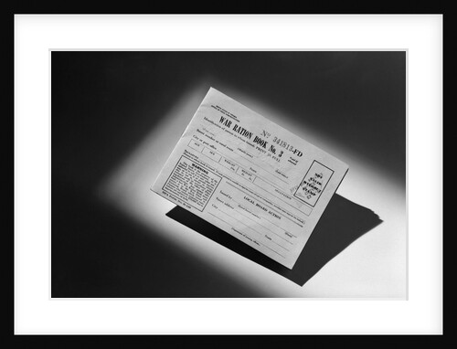 War Ration Book by Anonymous
