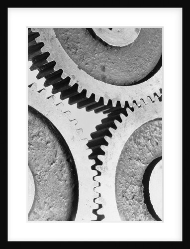 Close up View of Gears by Anonymous